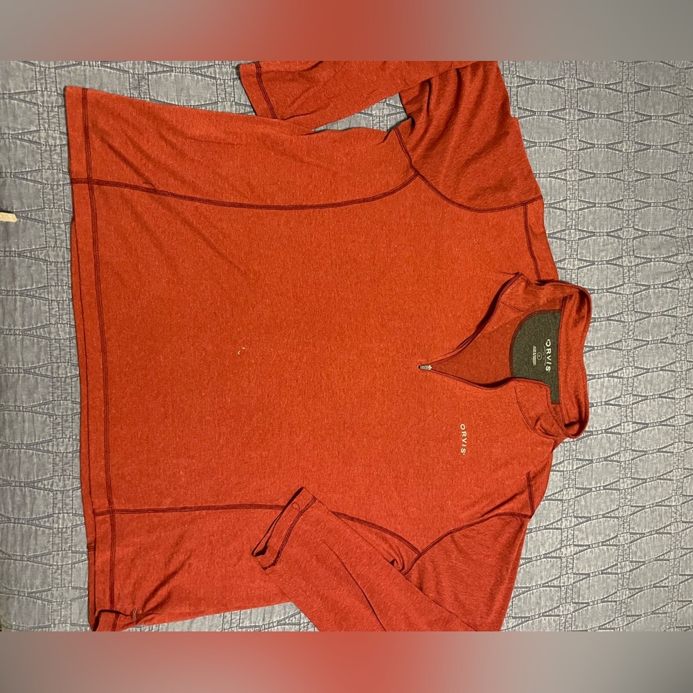 Orvis men’s pullover size L
